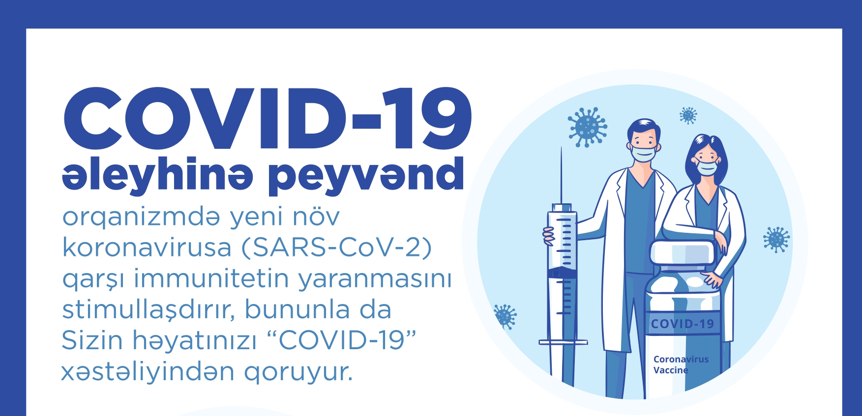 “COVID-19” əleyhinə peyvənd