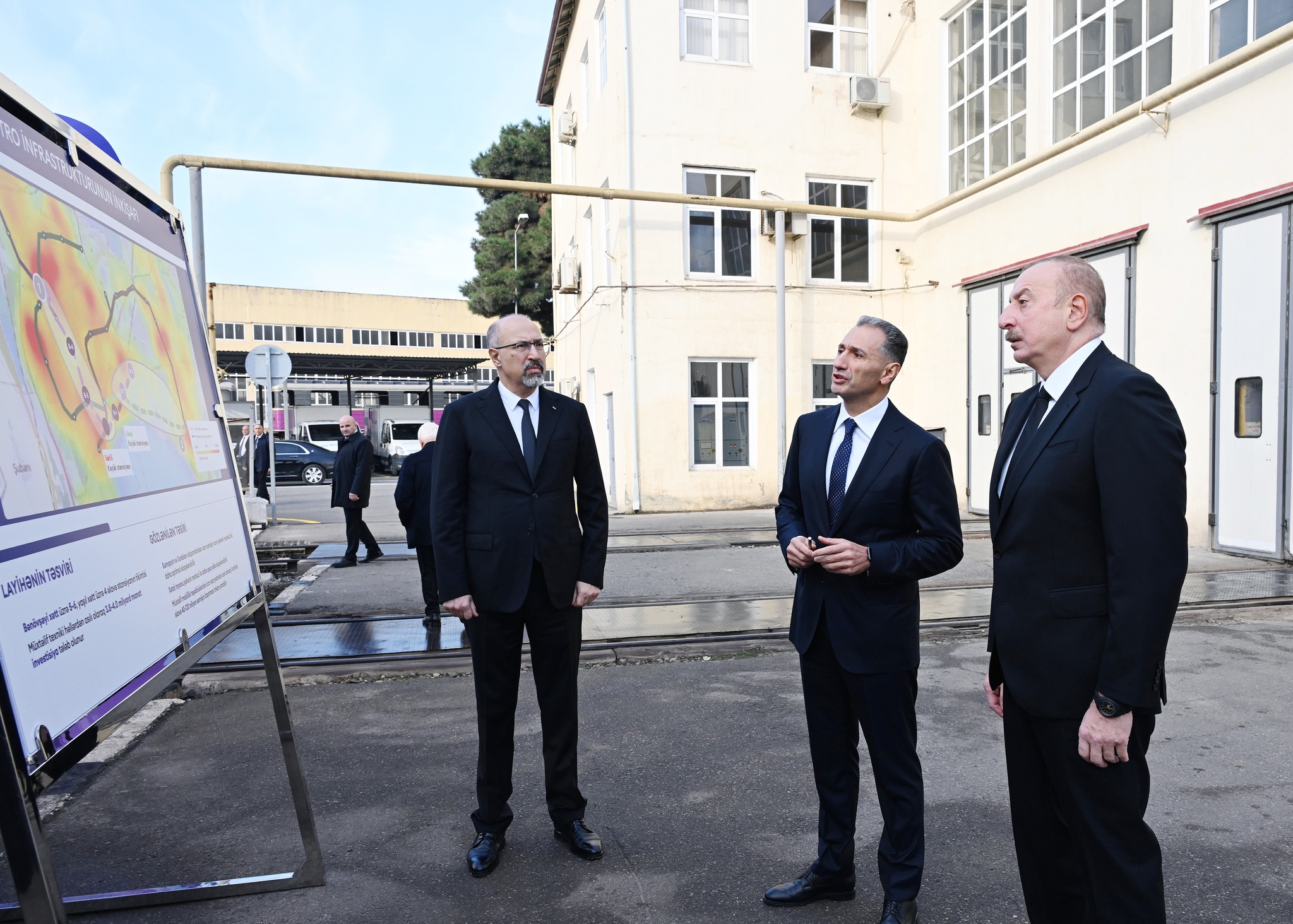 Bu gün Azərbaycan Respublikasının Prezidenti İlham Əliyev “Bakı Metropoliteni” QSC-nin ...