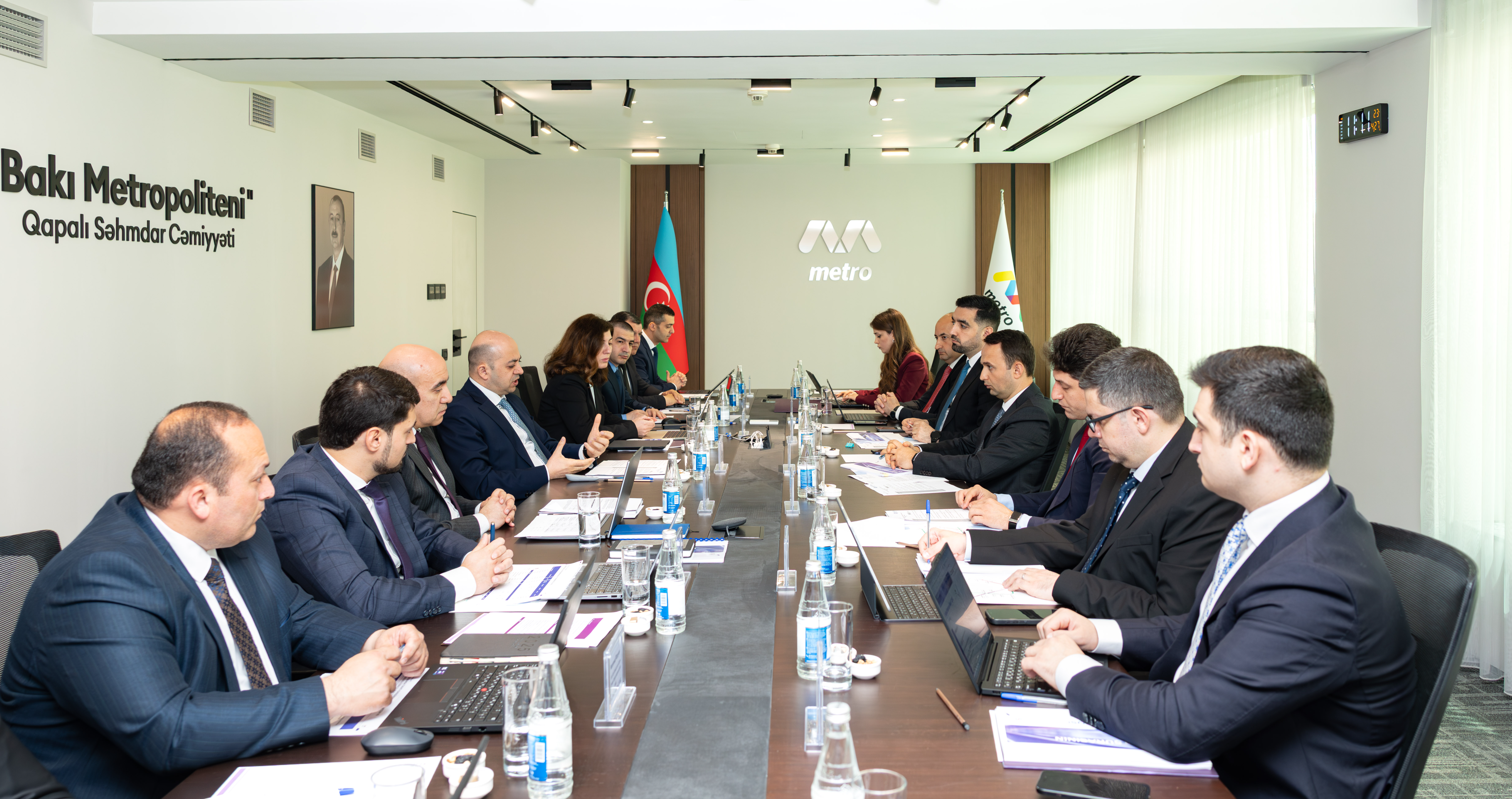 "Bakı Metropoliteni” QSC-nin Müşahidə Şurasının cari ilin ilk rübünün nəticələrinə dair...