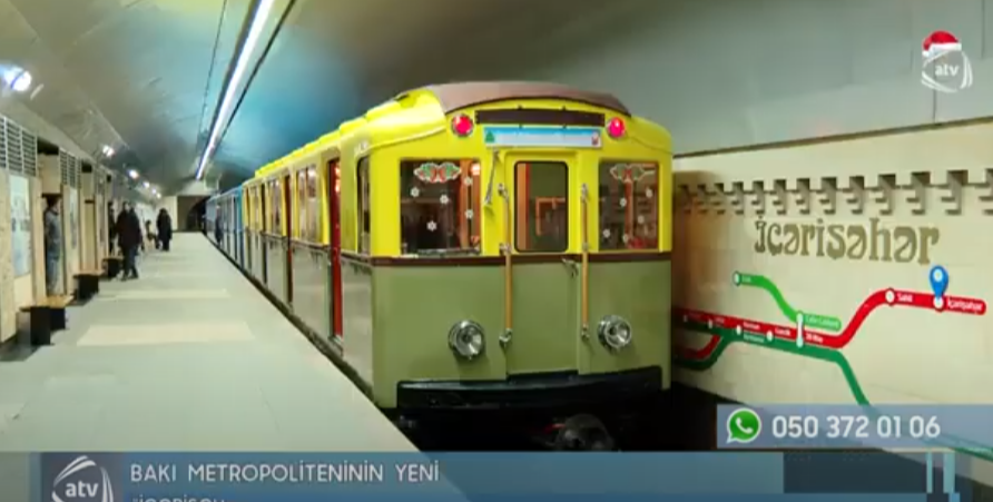 ATV Xəbər I Bakı Metropoliteni 29.12.2023