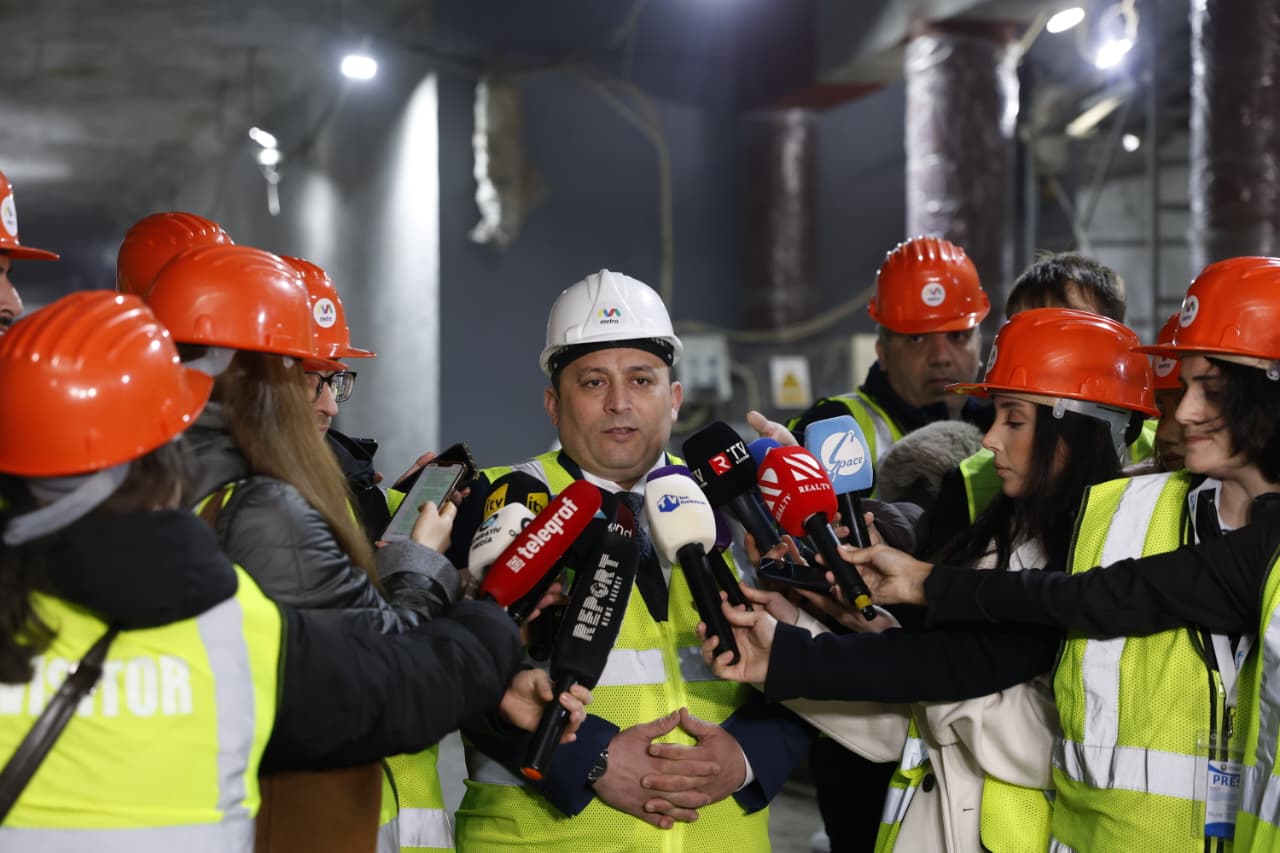 "Həzi Aslanov” stansiyasının dalanında yenidənqurma işlərinin daha bir mərhələsi yekunl...