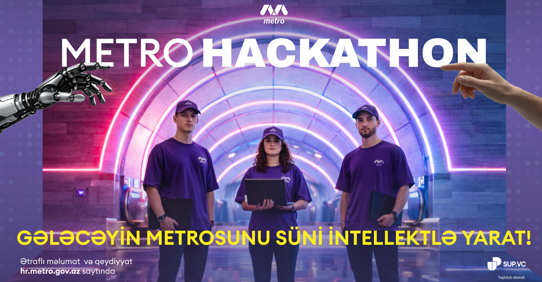 Bakı Metropoliteni tarixində bir ilk: “Metro Hackathon” layihəsinə qeydiyyat başlandı