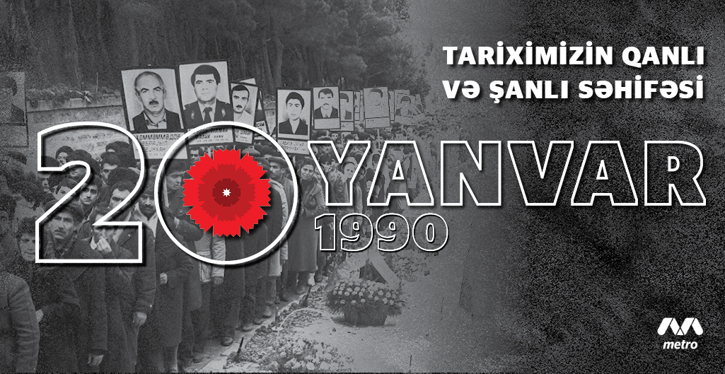 Qanlı yanvar faciəsinin 34-cü ildönümü