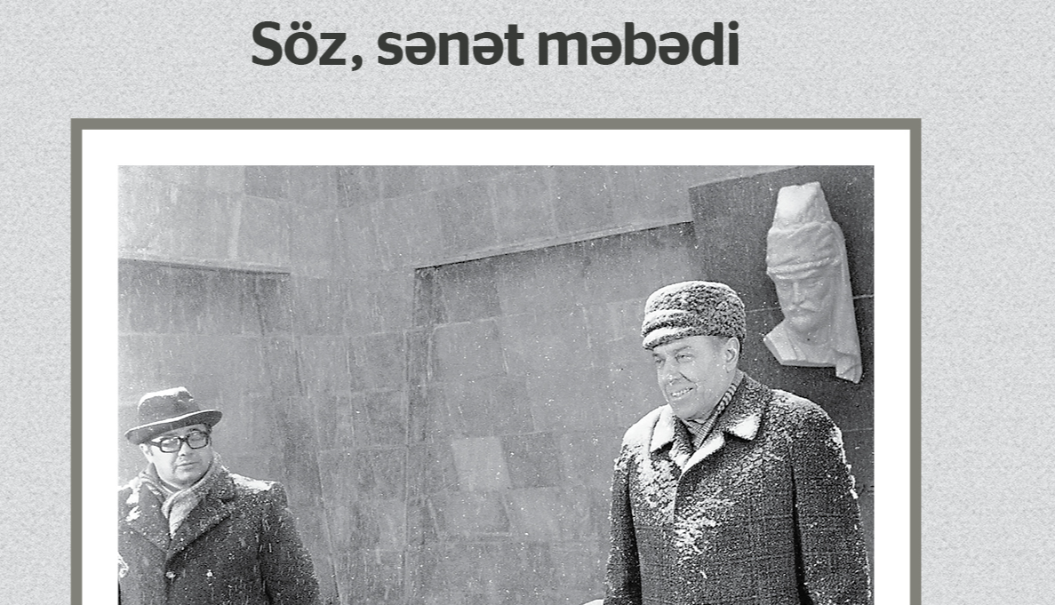 Söz,sənət məbədi