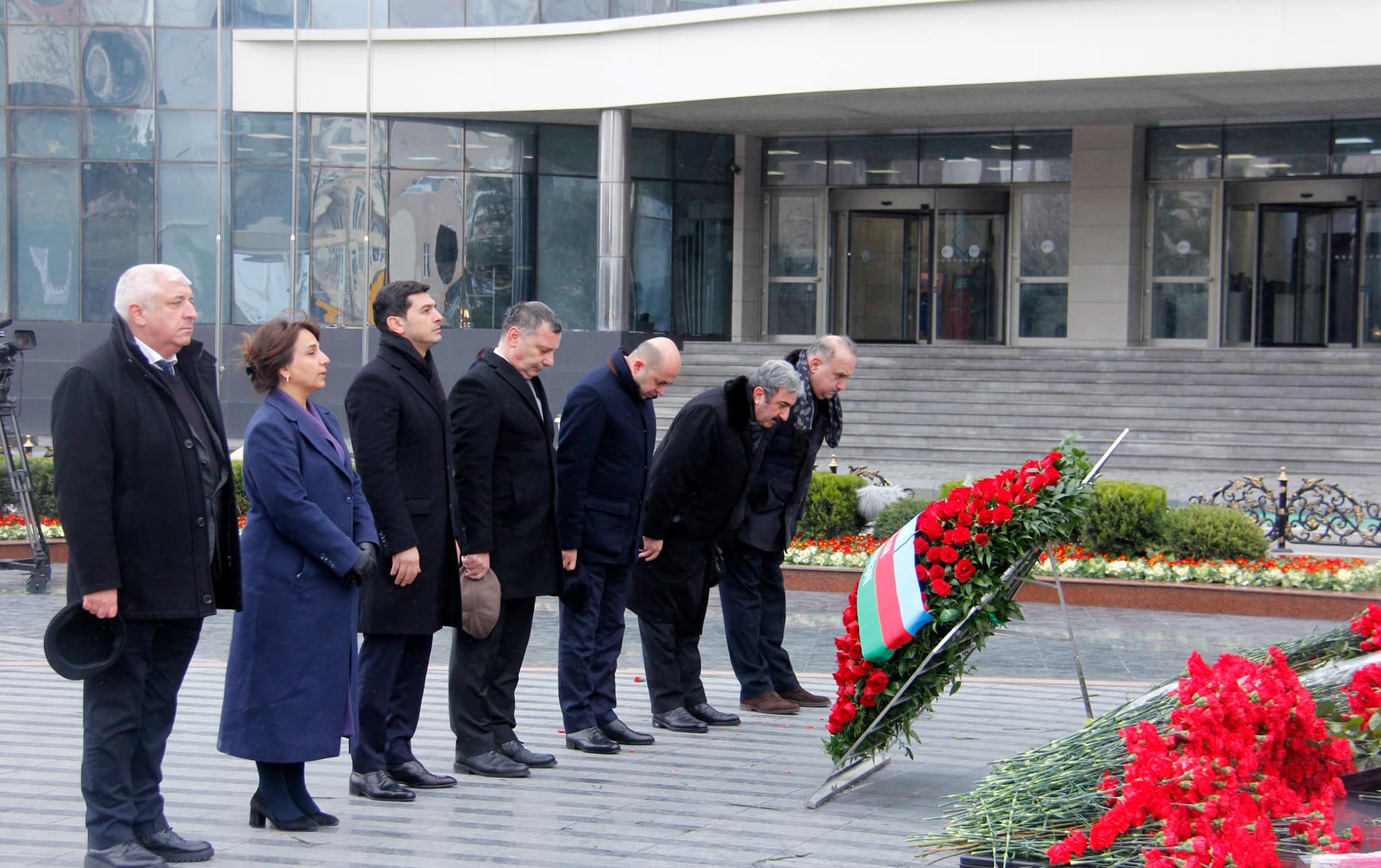 Xocalı Soyqırımı abidəsi ziyarət edilib