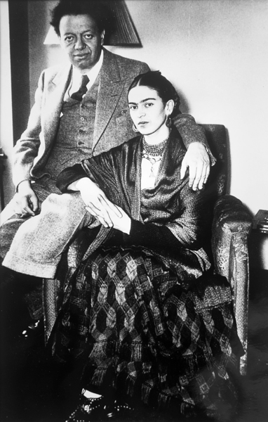 Dieqo Rivera və Frida Kalo San-Fransiskoda,     San-Fransisko, Kaliforniya, ABŞ, 1933