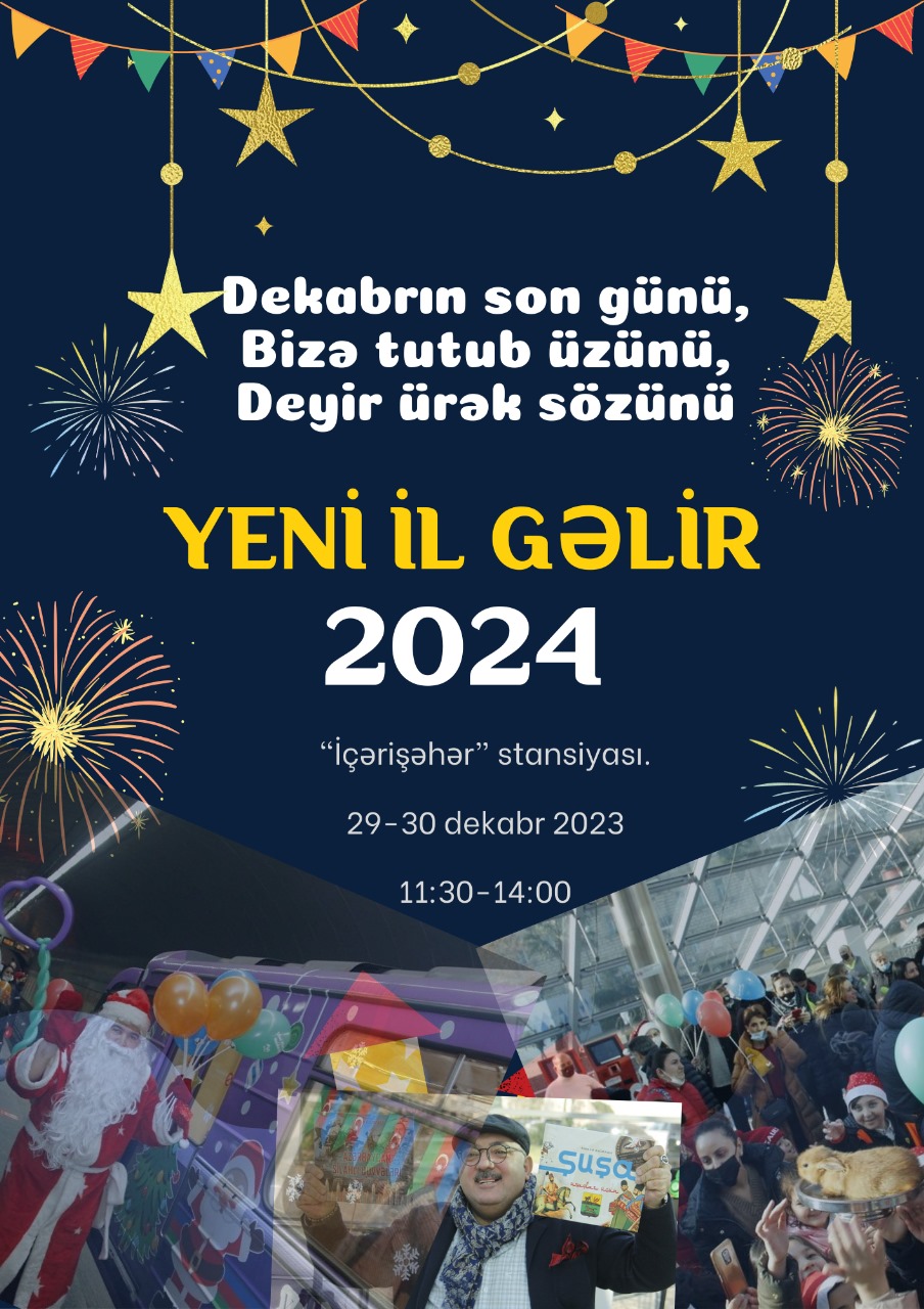 Bakı metropolitenində yeni il