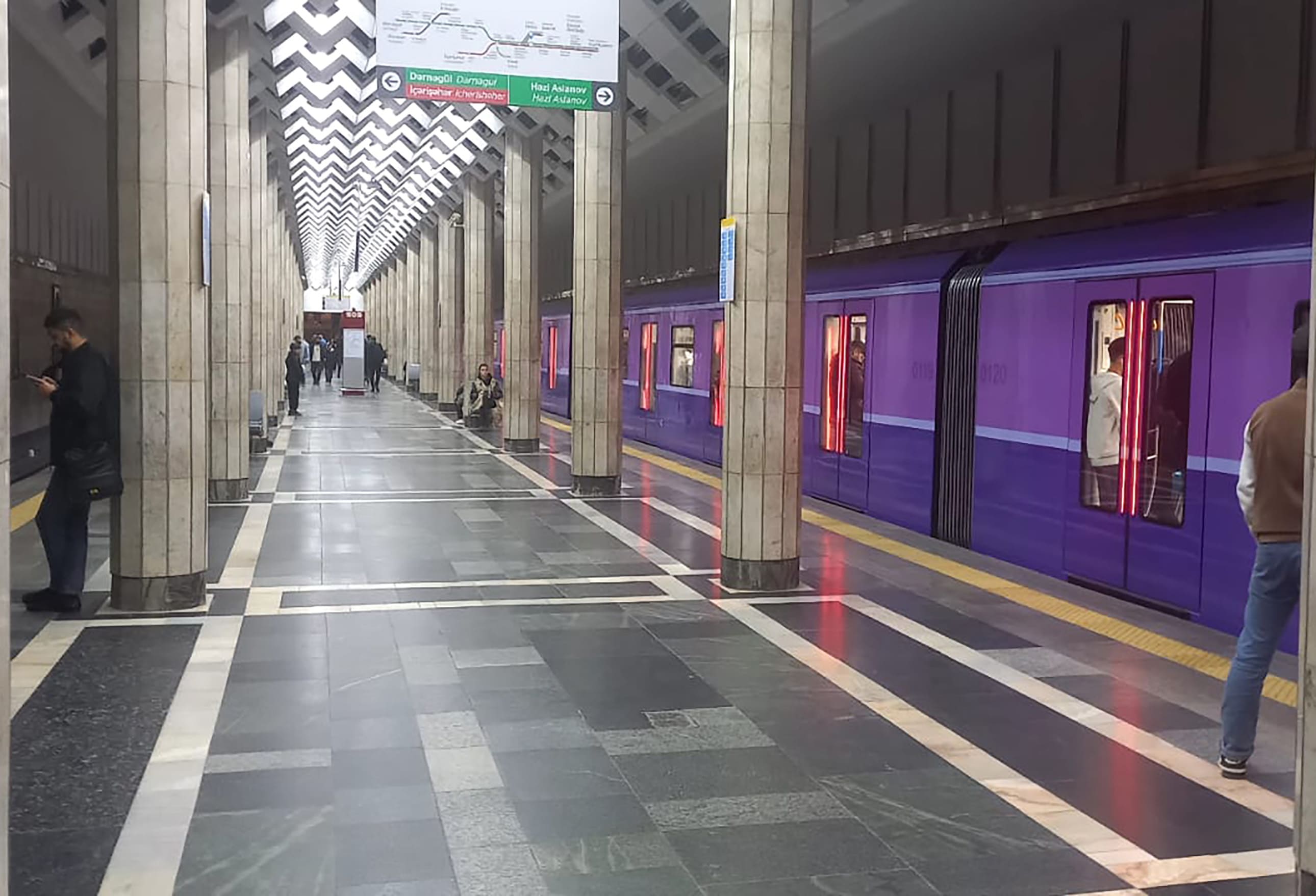 Metro stansiyalarının iş rejiminə tənzimləmələr tətbiq ediləcək