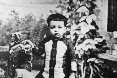 4 yaşlı Dieqo Rivera Quanaxuatodakı evdə, Quanaxuato, 1890