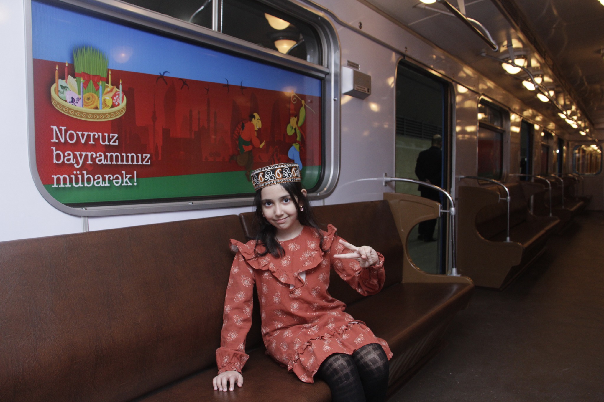 SSRİ-nin ilk metro vaqonu sərginin ən nadir eksponatıdır.