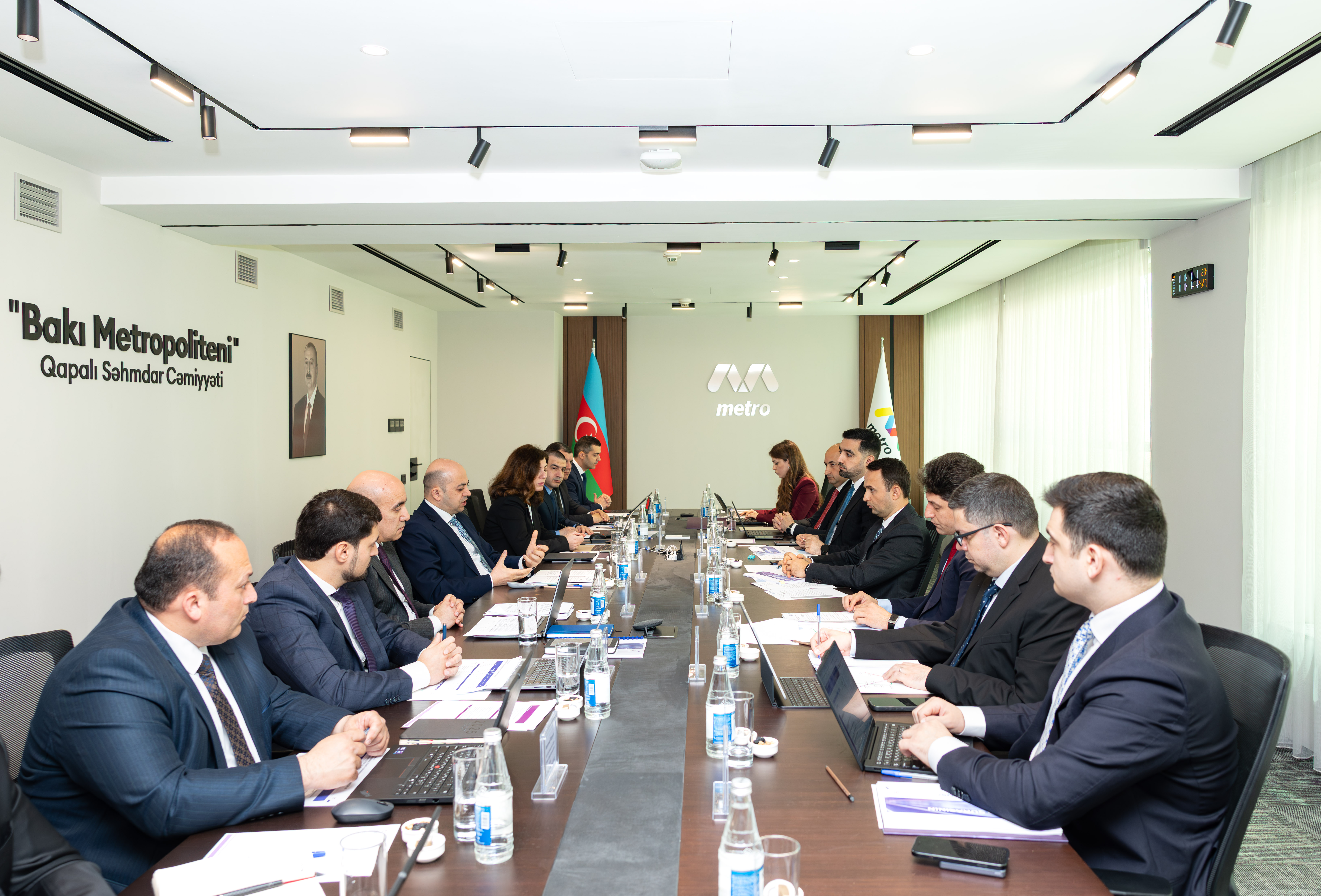 "Bakı Metropoliteni” QSC-nin Müşahidə Şurasının cari ilin ilk rübünün nəticələrinə dair...
