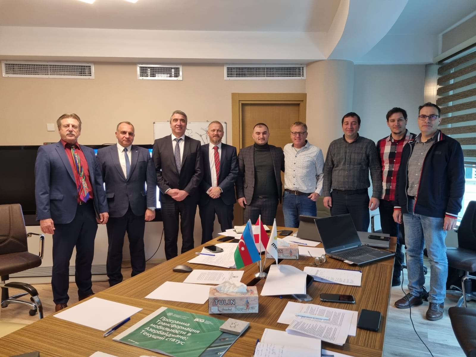 Austrian 'Siemens' Delegation Visits Baku Metro for Technical Collaboration