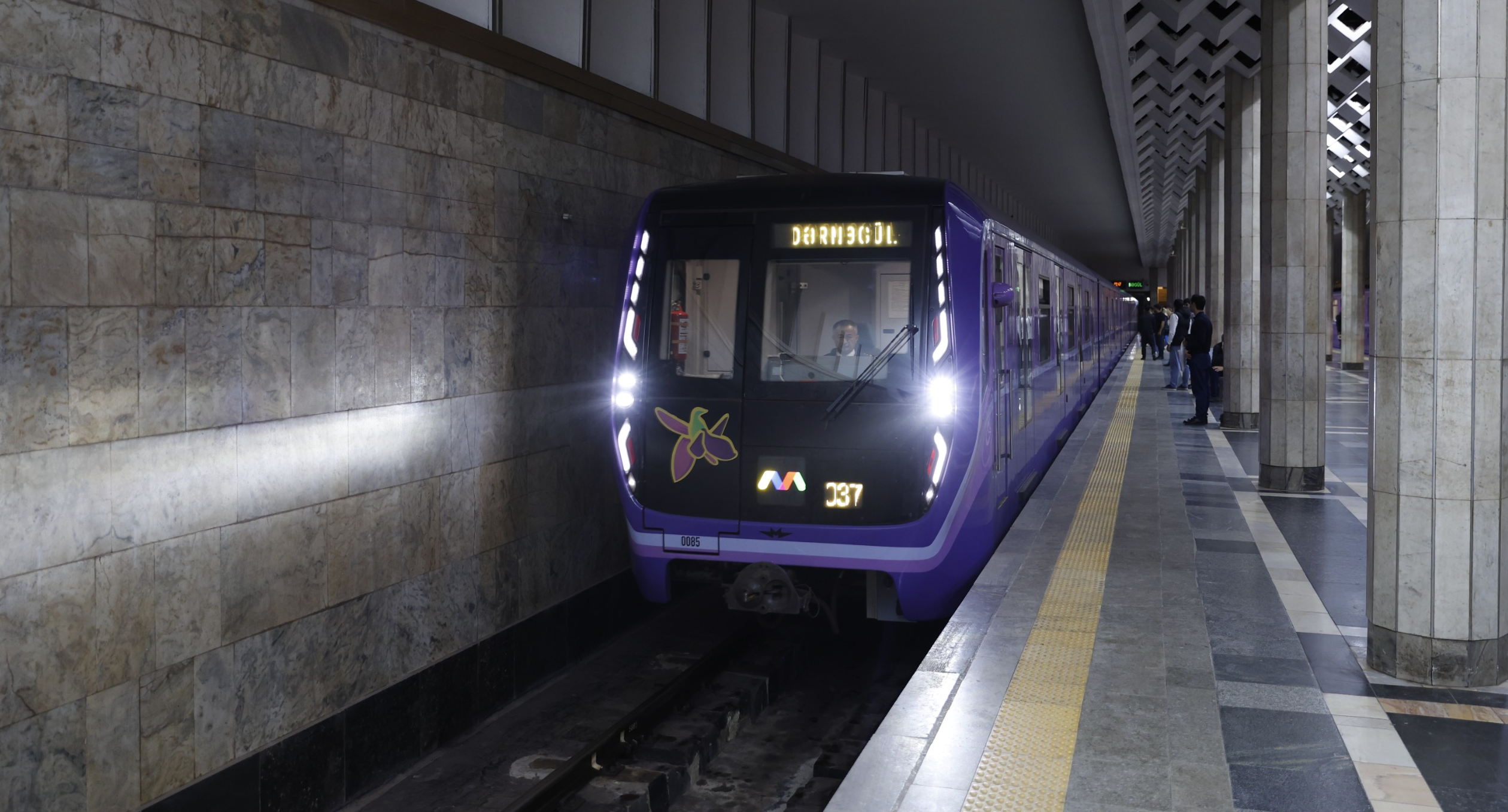 Bakı metropoliteninin “Ulduz–Nərimanov” mənzilində aralıq kabelində baş vermiş qısaqapa...