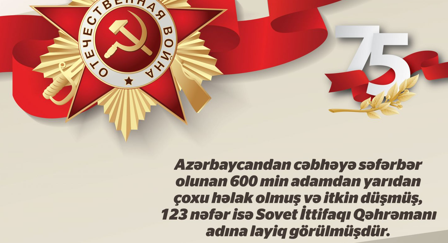 Azərbaycan vətəndaşları 1941-1943-cü illərdə müdafiə fonduna 15 kq qızıl,952 kq  gümüş,...