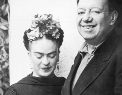 Dieqo Rivera və Frida Kalo San Anxeldə