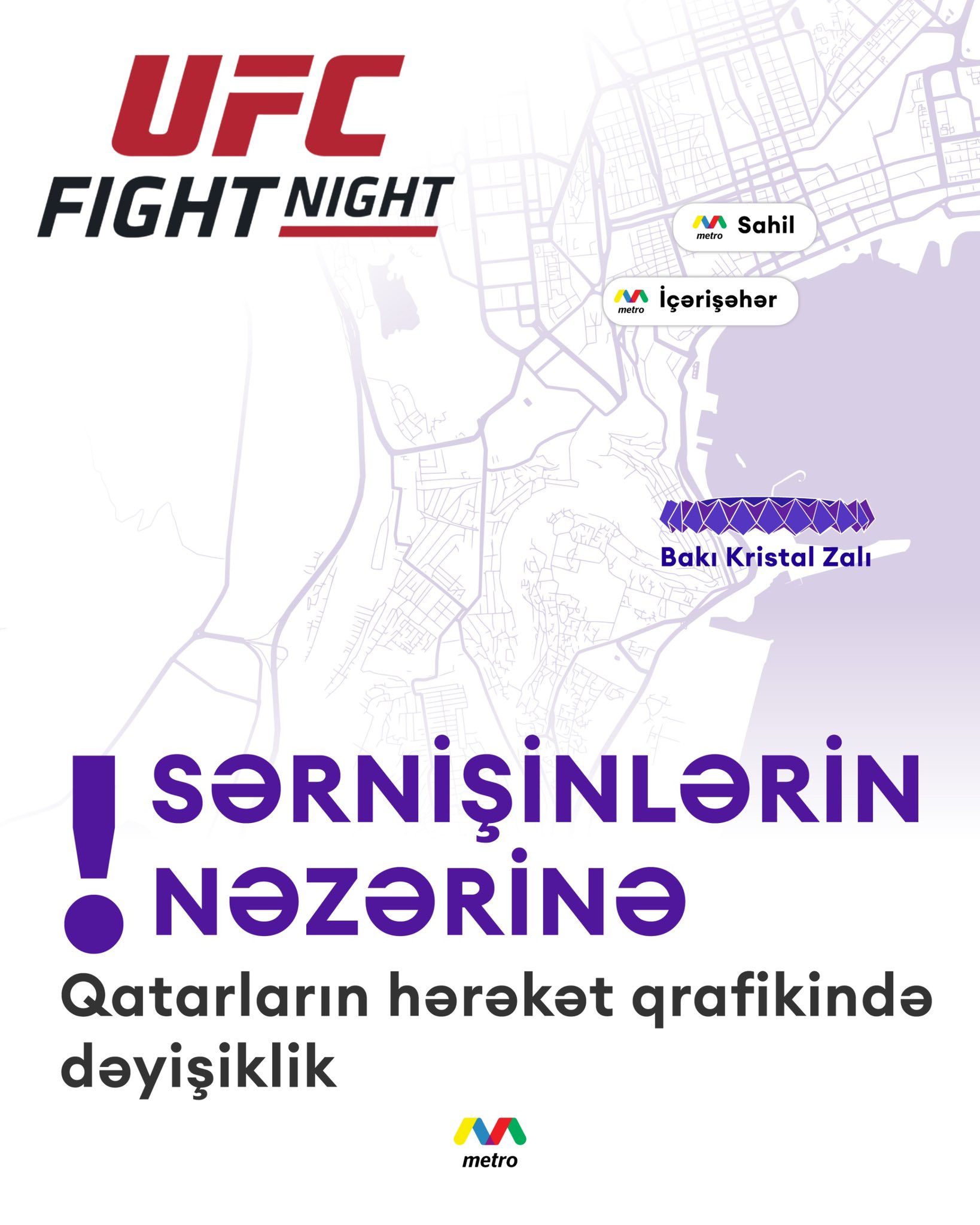 İyunun 21-də Bakı Kristal Zalında keçiriləcək “UFC Fight Night" (UFC döyüş gecəsi) ilə ...