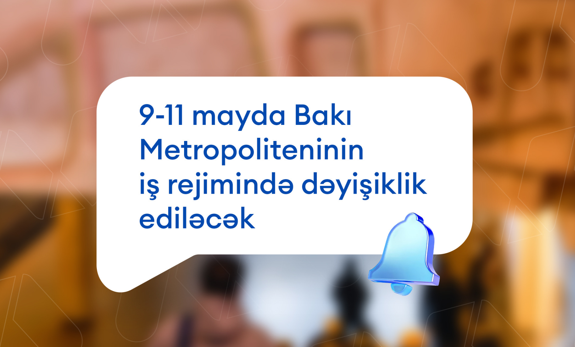 Bakı Metropoliteninin iş rejimində dəyişiklik ediləcək