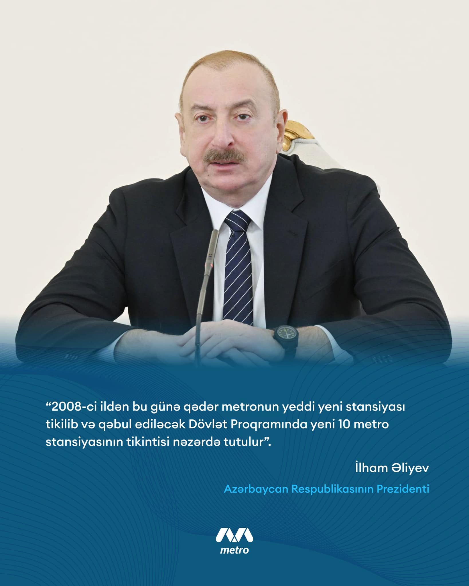 Nəqliyyat məsələlərinə həsr olunmuş bugünkü müşavirədə Azərbaycan Respublikasının Prezi...