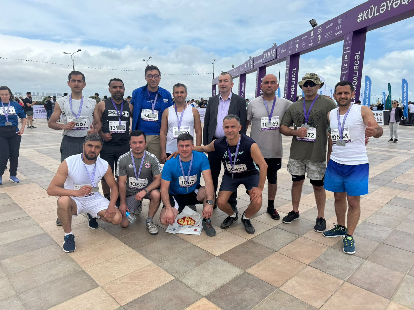 Builki Baku Marathon-da da metropoliten komandası var.