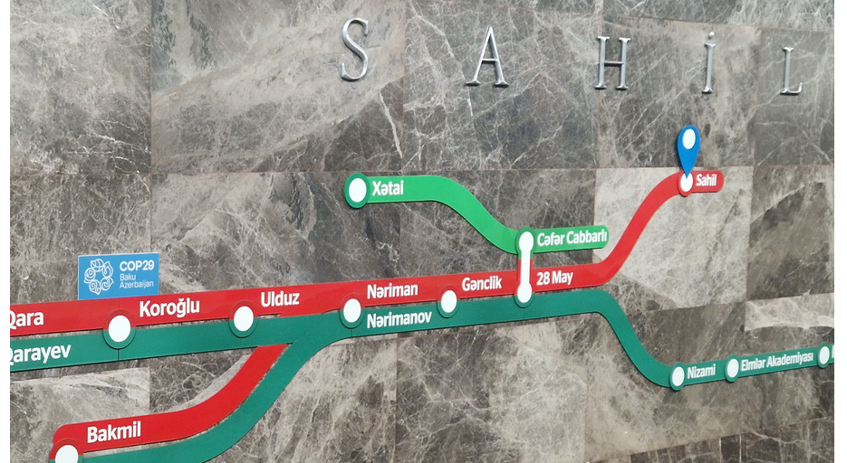 Bakı metropolitenində COP29-la bağlı məlumatlandırma işləri aparılır