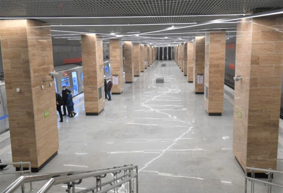 Almatı metrosunda iki yeni stansiya